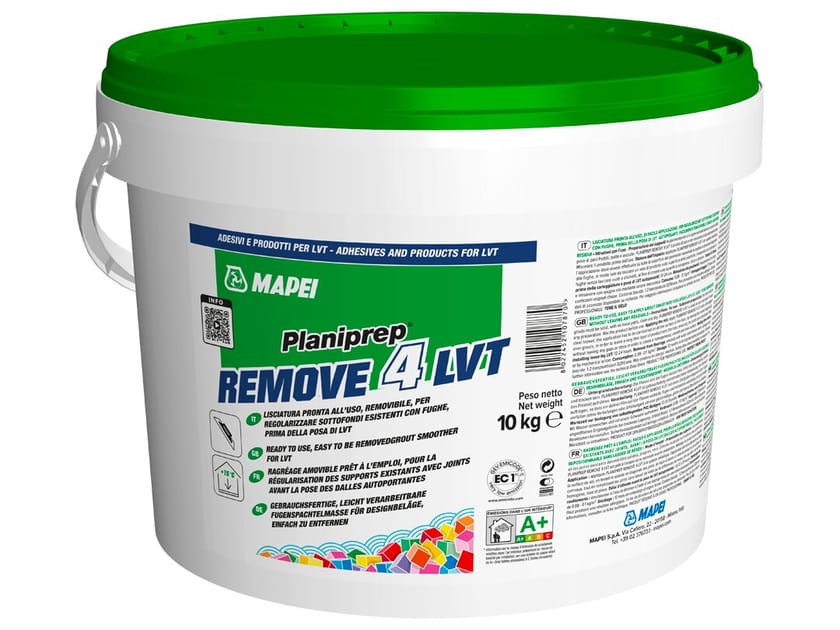 Сглаживание для упорядочения подложек с затирками перед укладкой LVT MAPEI разглаживание ARCH-00106579