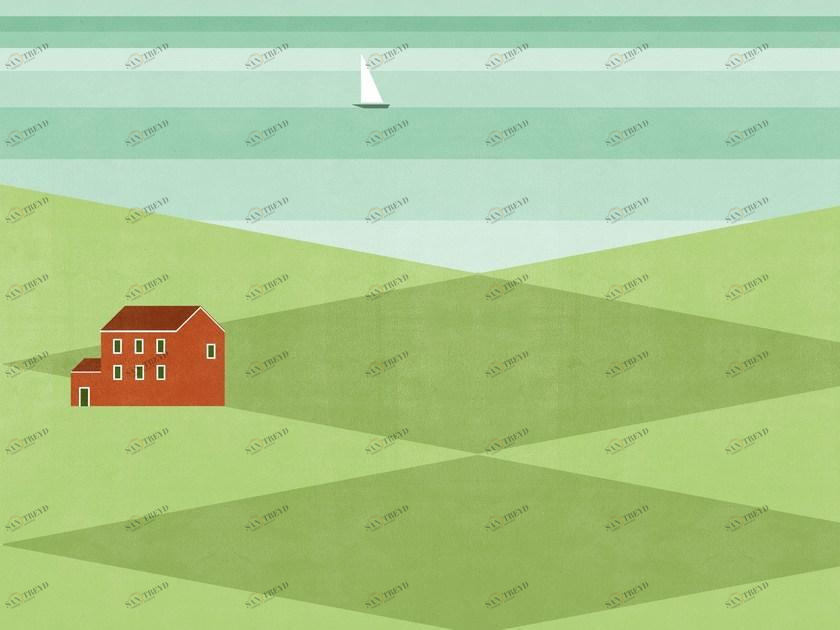 Wall&decò С пейзажами Contemporary wallpaper 2013 Ttes1301