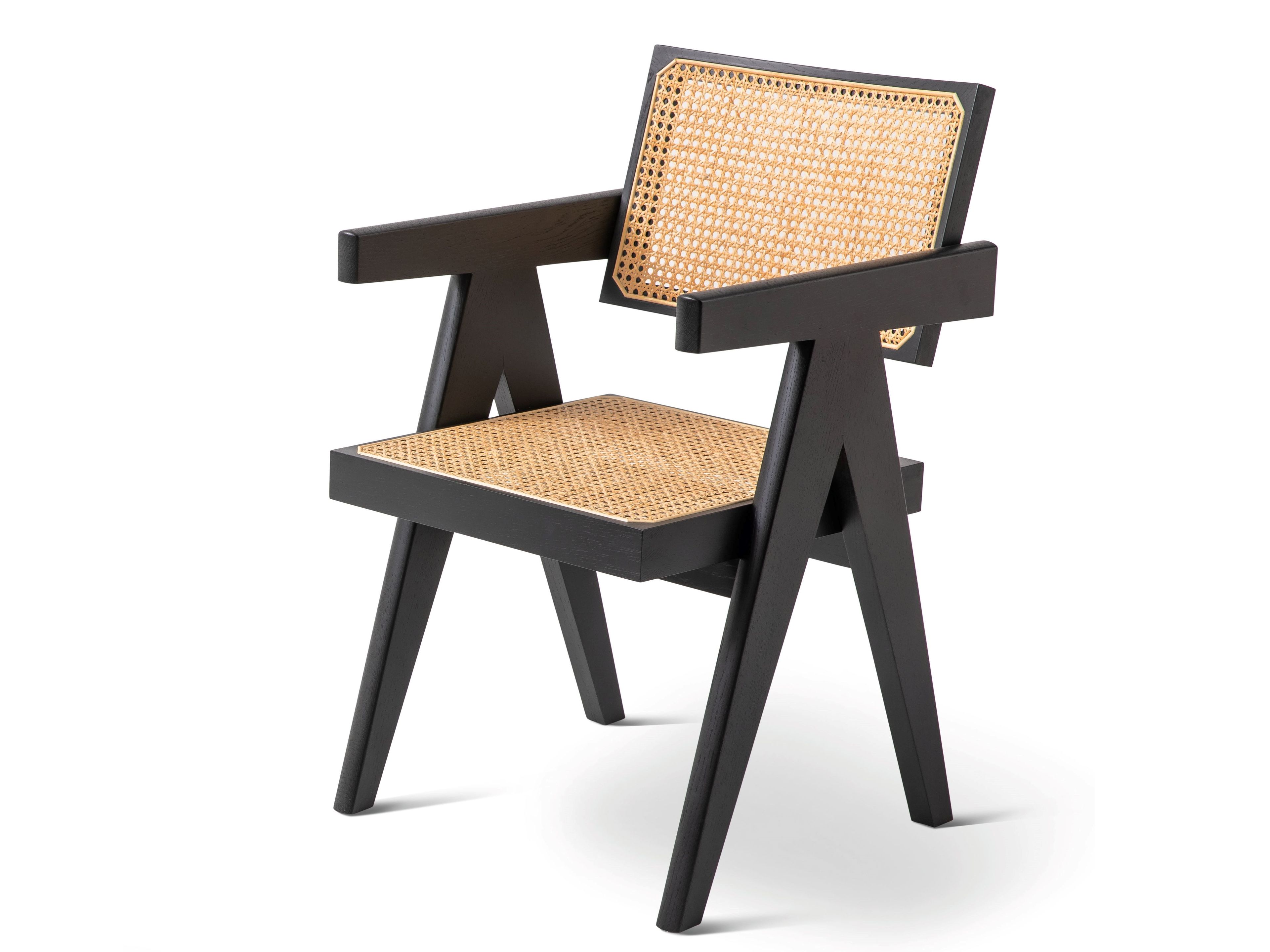 Венский соломенный стул с подлокотниками CASSINA Капитолийский комплекс ARCH-00146487