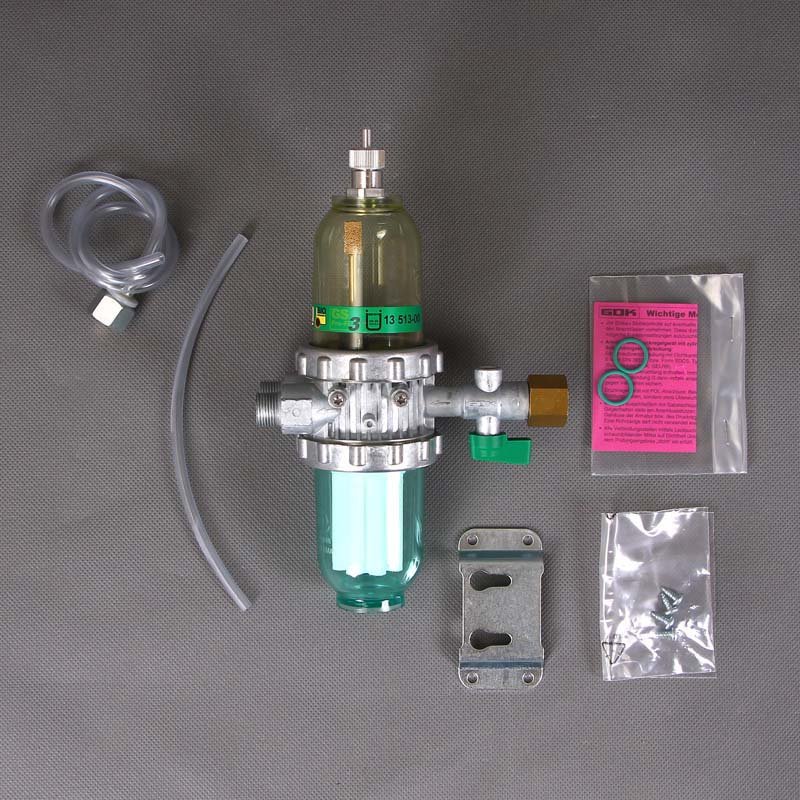 Сепаратор воздуха с фильтром HE10 для дизельного топлива 3/8" WATTS 10002013 - Вид №5