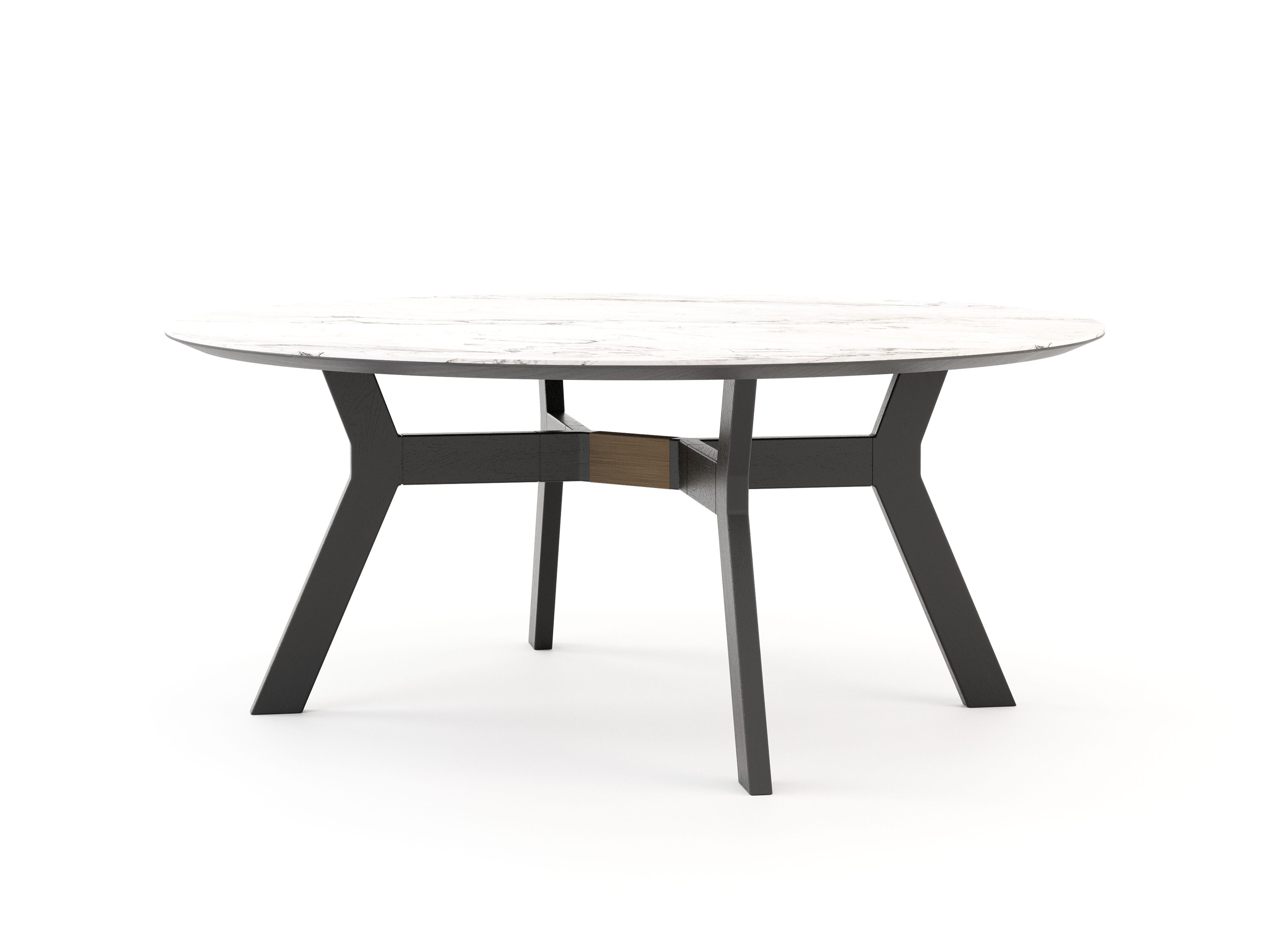 Круглый деревянный обеденный стол Stylish Club Toro ARCH-00053451 - Вид №11