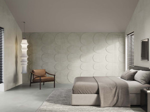 Трехмерное керамогранитное покрытие с эффектом цемента