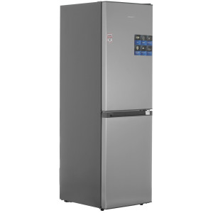 9131514 Холодильник с морозильником   KRAFT KF-NF 272X серебристый