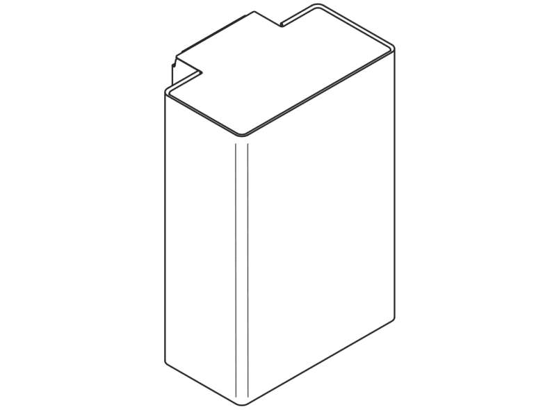 900.05.000XA мусорное ведро HEWI System 900 - Вид №2