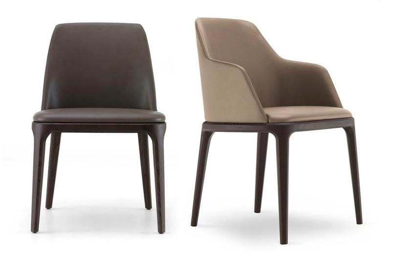 Poliform Кожаное кресло с подлокотниками sun-id-1397619 - Вид №3