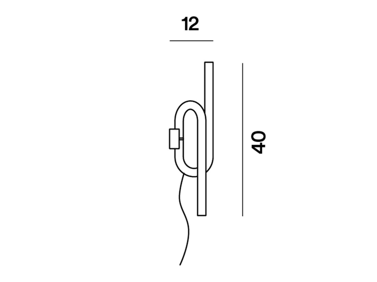Алюминиевый светодиодный настенный светильник Foscarini ARCH-00087819 - Вид №14