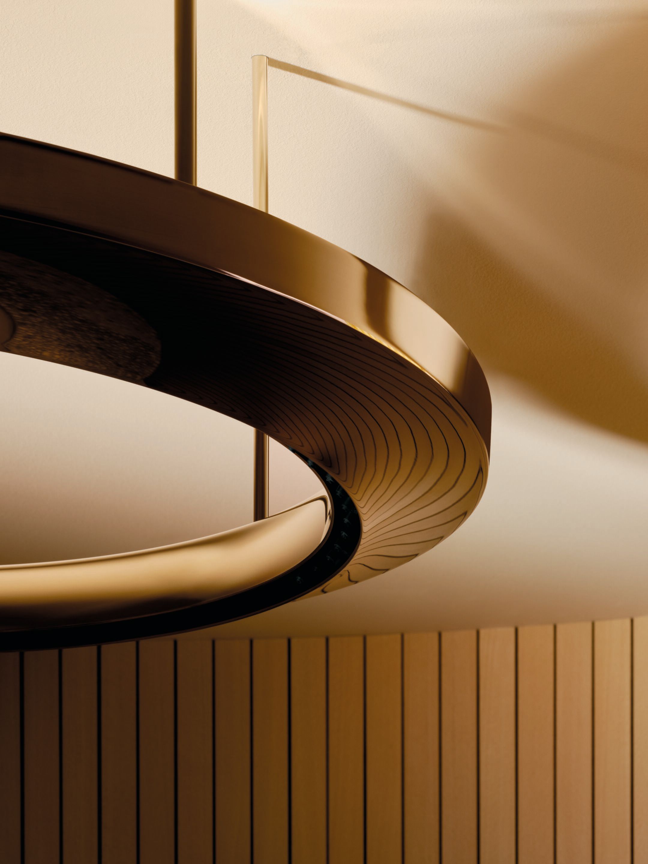 Круглая потолочная душевая головка с 3 струями DornBracht AQUAHALO ARCH-00016314 - Вид №1