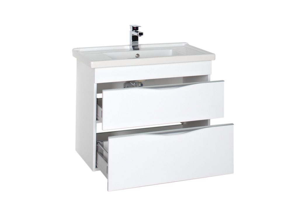 Тумба под раковину Aquanet Эвора 80 белый sun-id-270690 - Вид №2