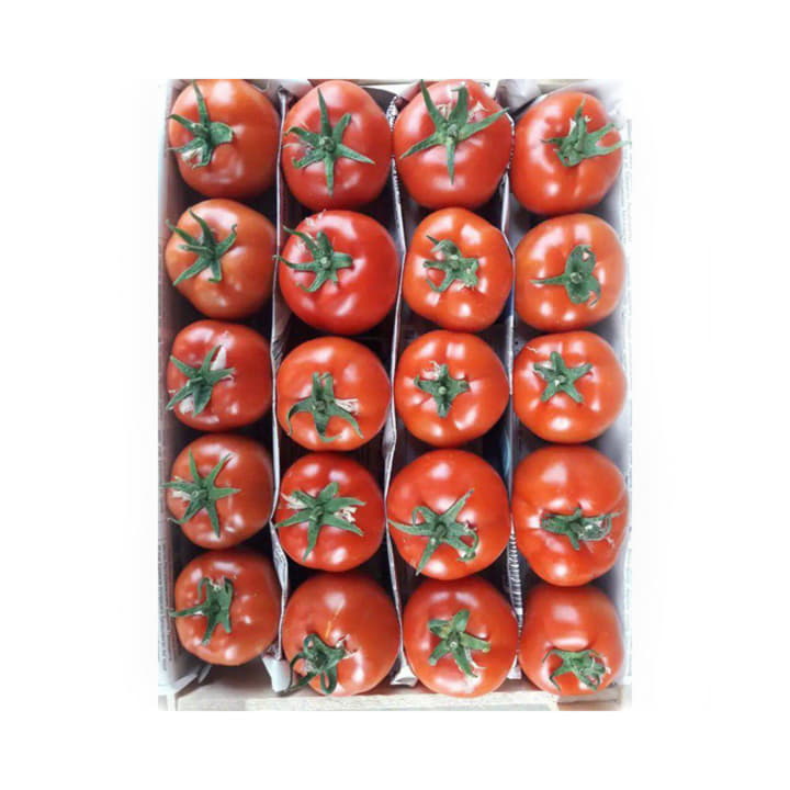 Помидоры Узбекистан 5 калибр в ящике ~7 кг Santreyd 19502