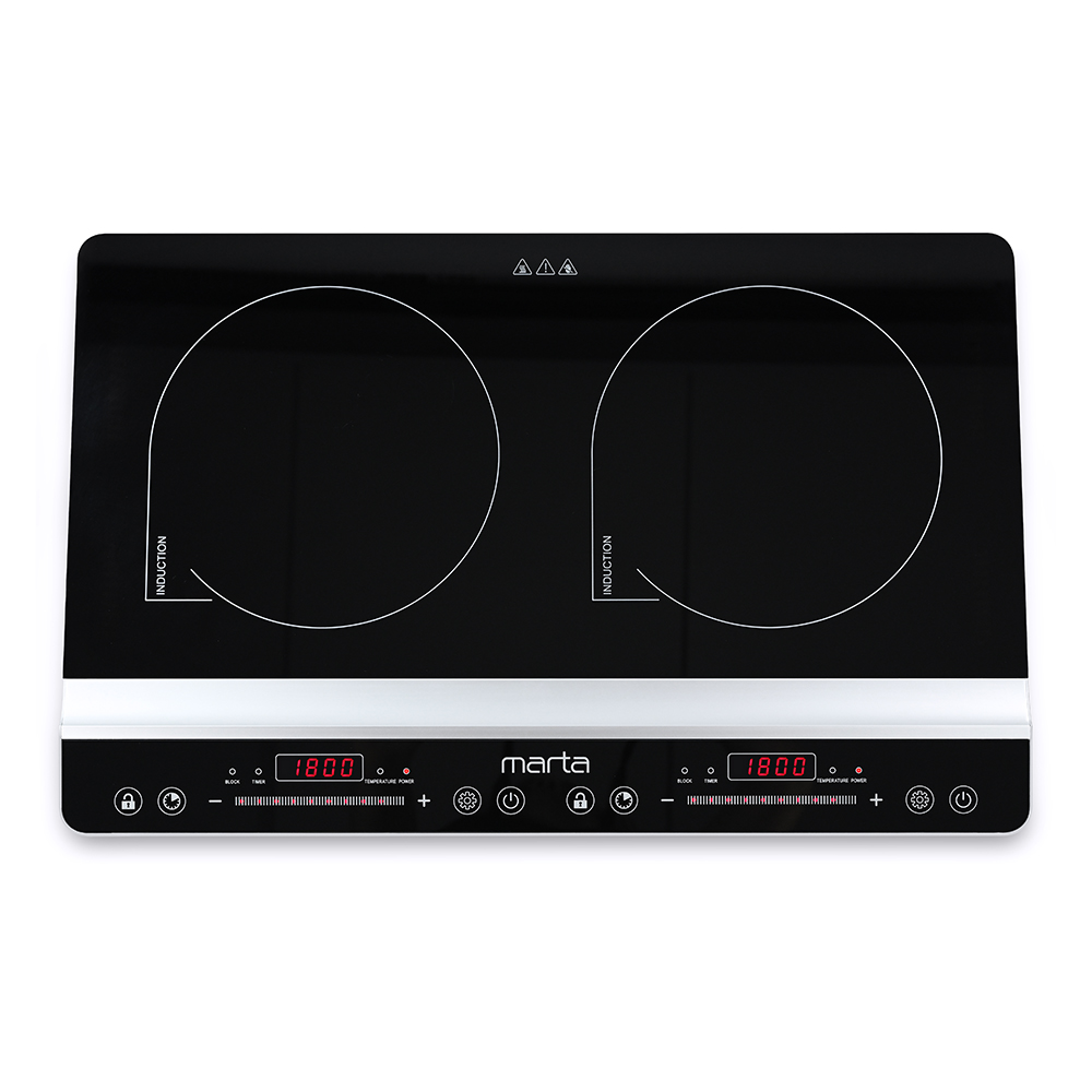 5333451 Плита компактная электрическая MARTA MT-4212 черный STDN-0098438
