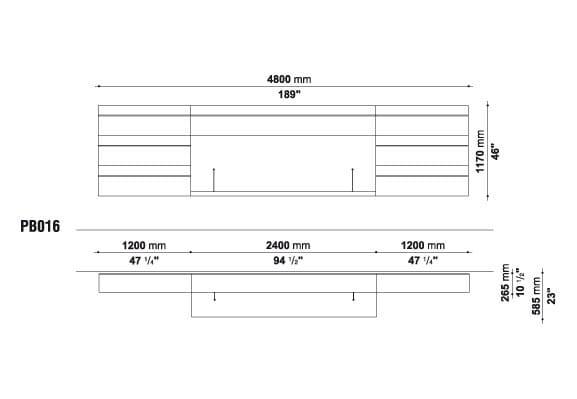 Шкаф с распашными дверцами B&B Italia PAB ARCH-00006577 - Вид №9