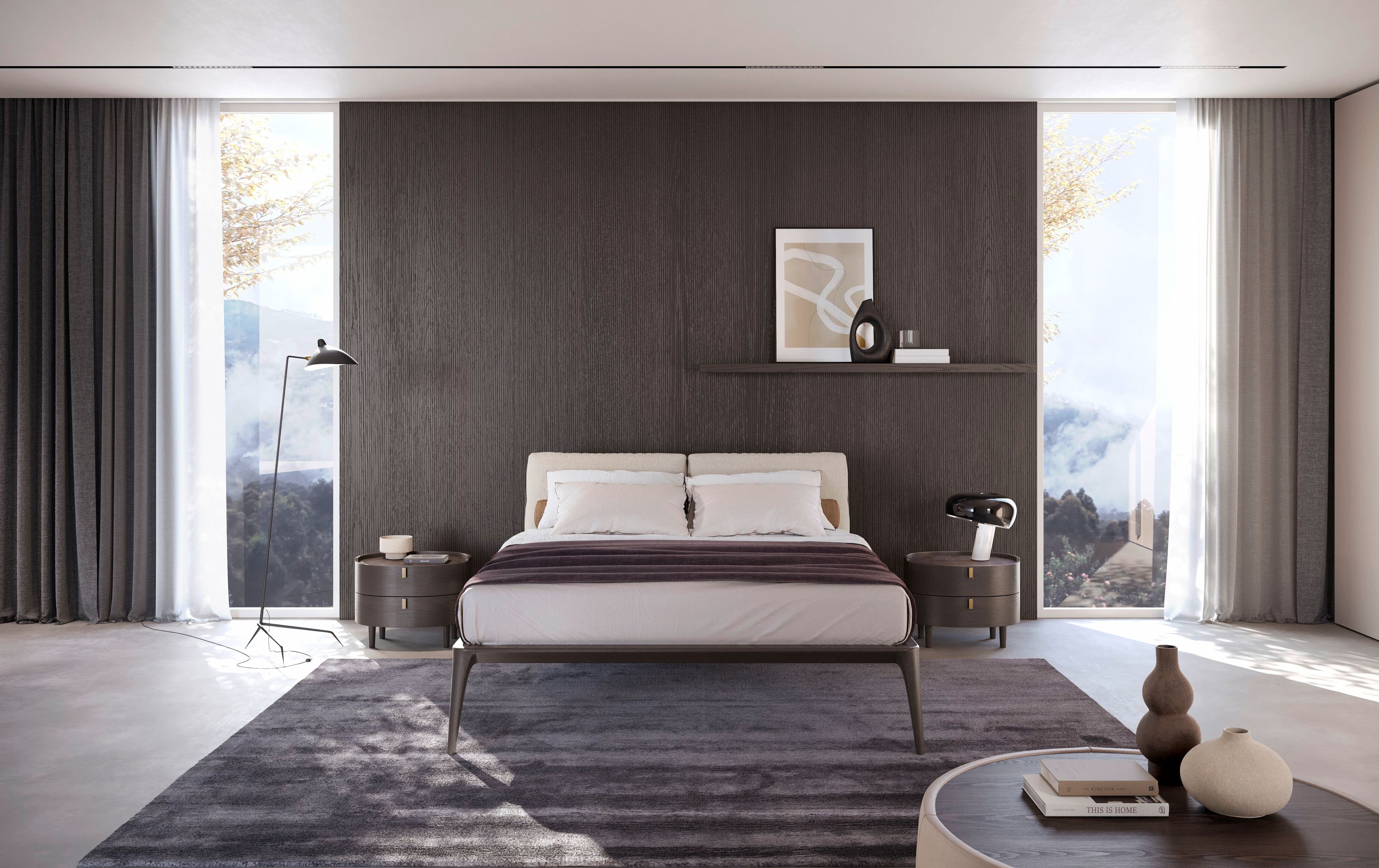 Деревянная овальная тумбочка с ящиками Olivieri Kalè ARCH-00142709 - Вид №3