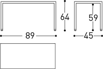 Varaschin Прямоугольный садовый стол из hpl sun-id-1473207 - Вид №3