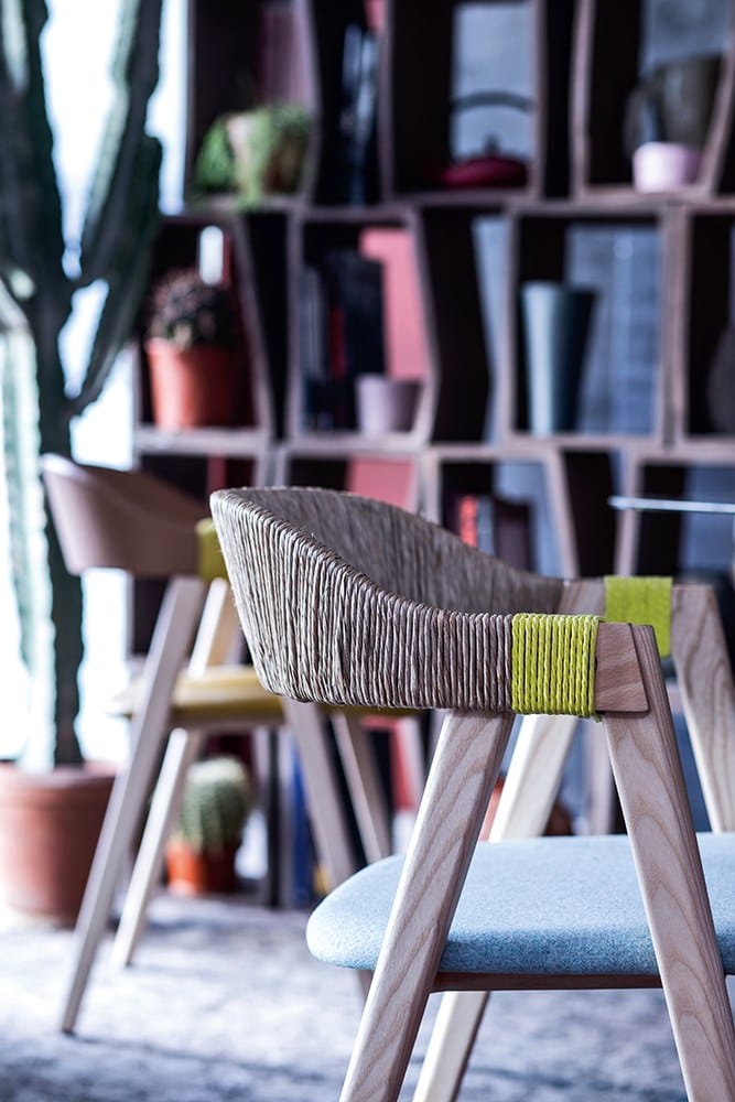 Деревянный штабелируемый стул с подлокотниками MOROSO Матильда ARCH-00136807 - Вид №11