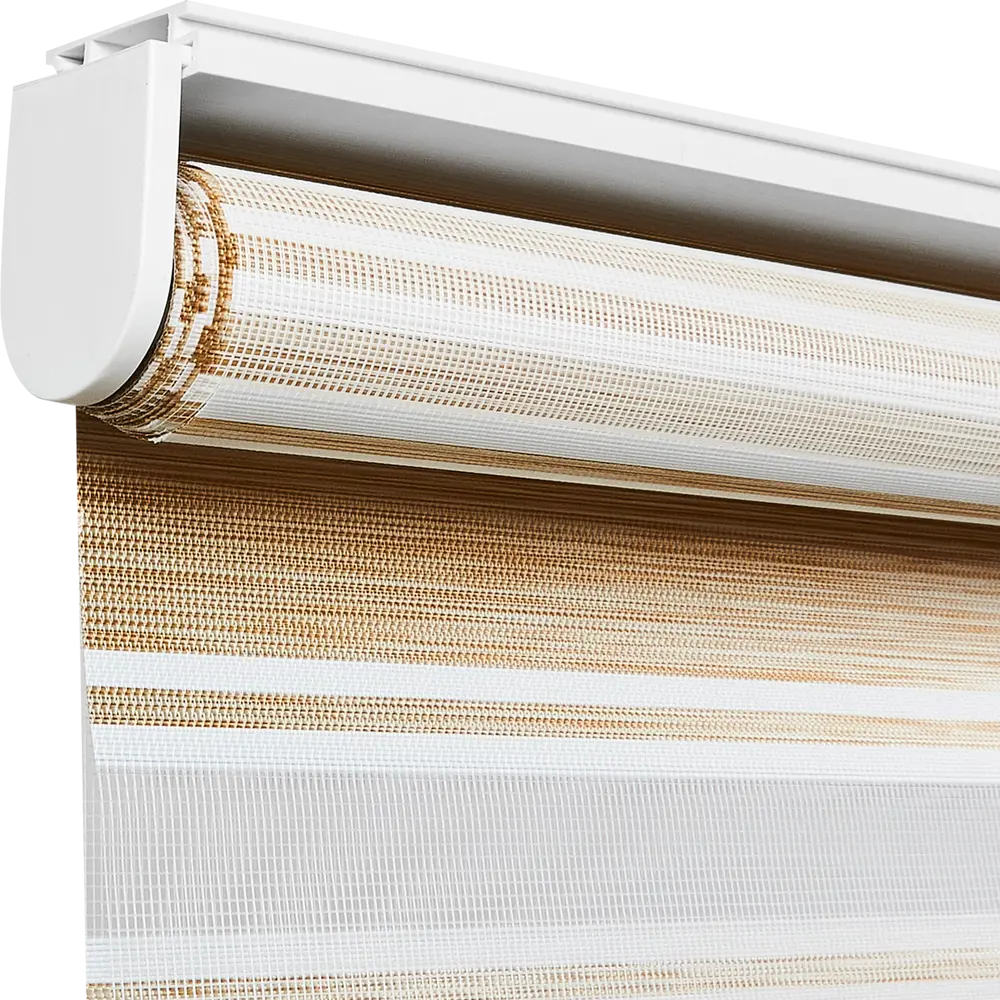 Штора рулонная день-ночь Дэли 120x175 см бежевая MIAMOZA STLM-2168565 - Вид №3