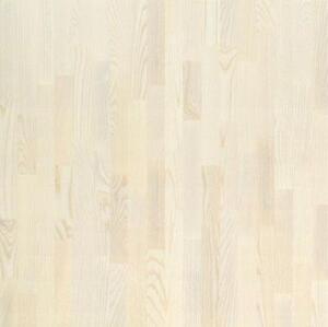 Паркетная доска Синтерос EUROSTANDARD Кремовый Ясень Натур (Гладкая) 1123х194 мм.
