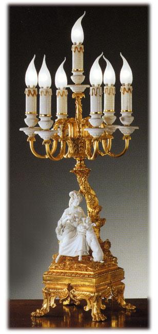 Настольная лампа  FBAI C2183/7-A 