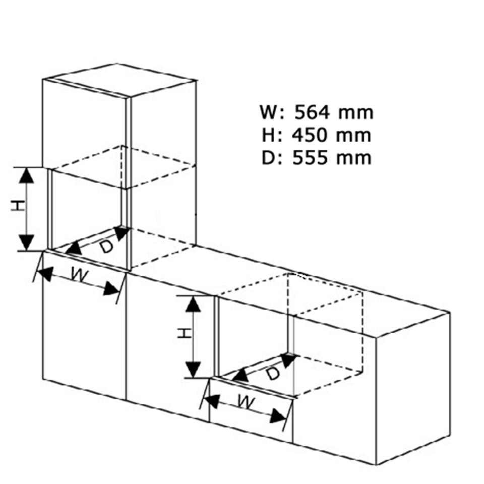 1148002 Встраиваемый винный шкаф Cavanova CV024-KT серебристый, черный STDN-0013408 - Вид №3