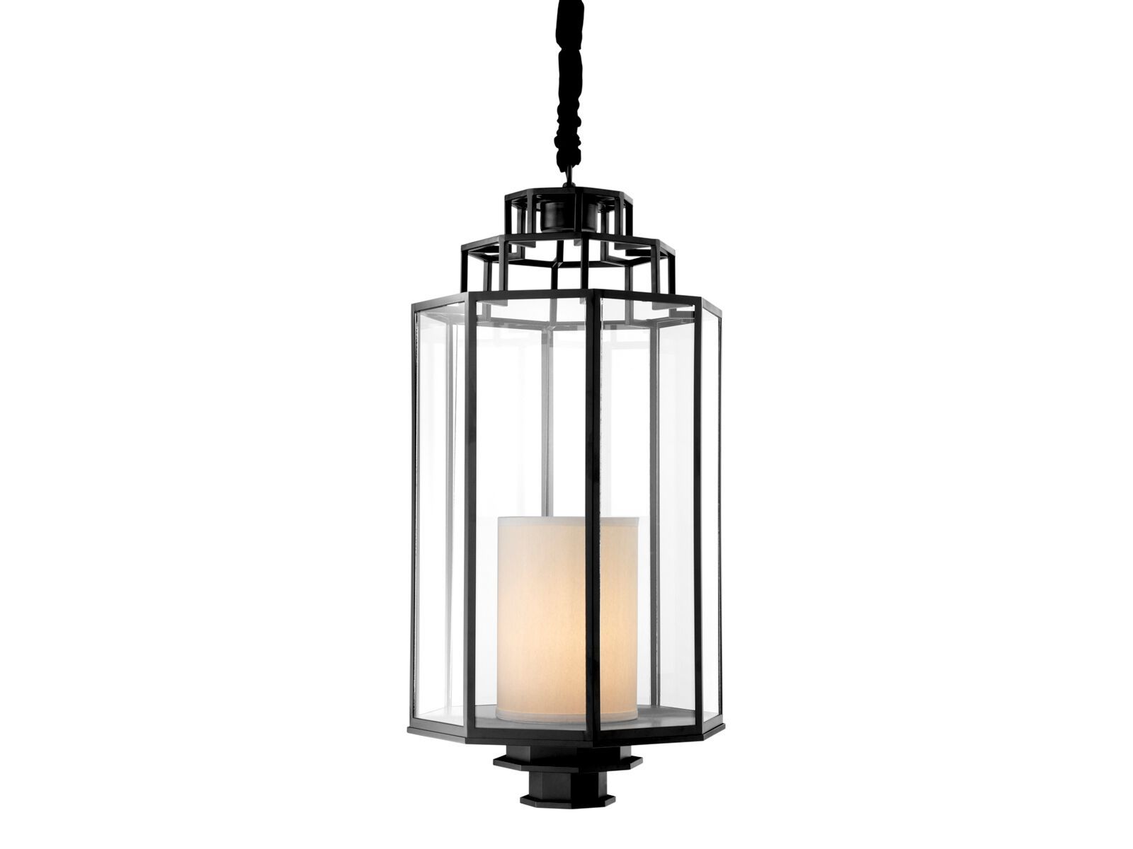 Подвесной светильник из металла и стекла Eichholtz MONTICELLO L ARCH-00056562