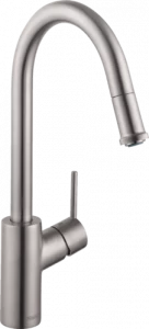 73864800 Talis M52 Кухонный смеситель, однорычажный, 260, установка перед окном, вытяжной излив, 1jet, sBox Hansgrohe