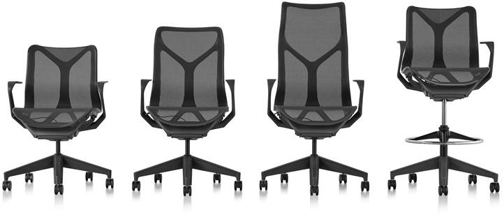 Herman Miller Эргономичное офисное кресло с низкой спинкой Cosm sun-id-1429476 - Вид №7