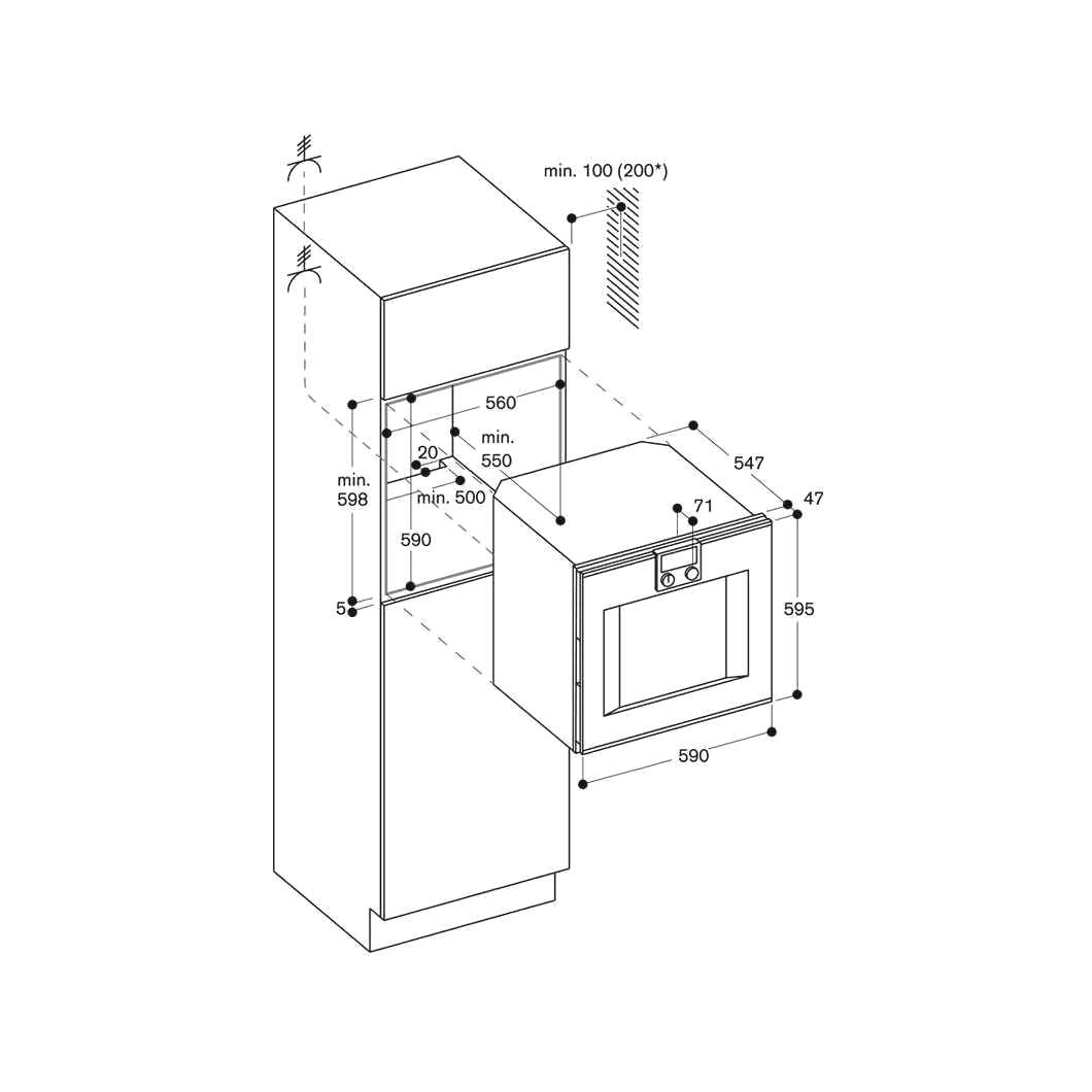 Шкаф духовой / Vario 400 GAGGENAU sun-id-379750 - Вид №2