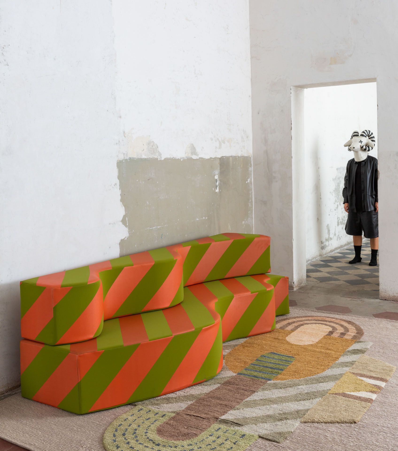 Диван с покрытием из ПВХ Poltronova Superonda ARCH-00022365 - Вид №7