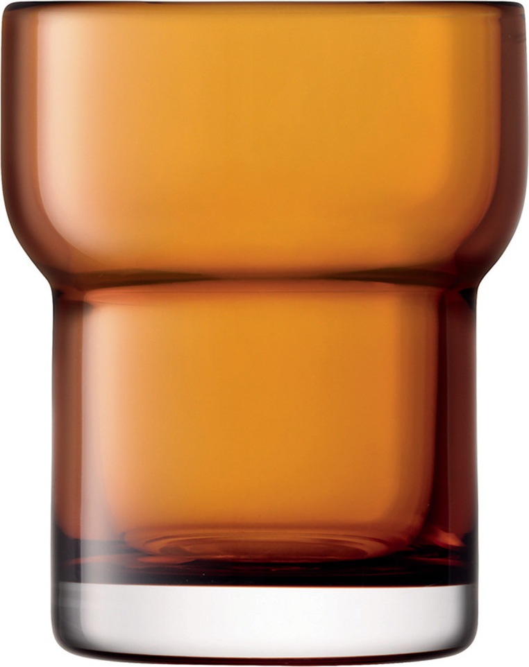 10656209 LSA International Набор стаканов LSA International, "Utility", 300мл, охра, 2шт. Стекло