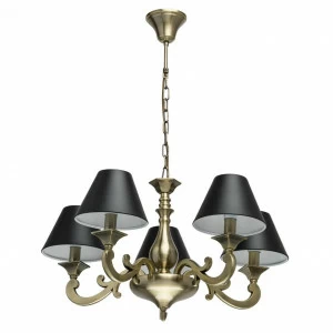 Подвесная люстра MW-Light Принстон 1 694010305 MW-LIGHT ДИЗАЙНЕРСКИЕ, ПРИНСТОН 187741 Черный