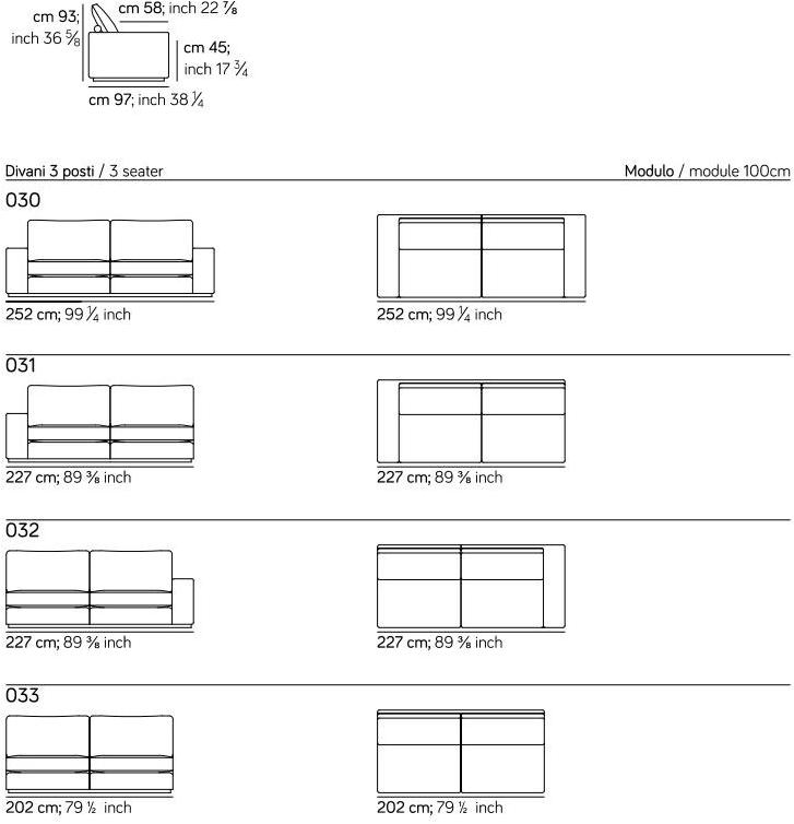 AMURA 2-местный тканевый диван Murray Am022.030 - Вид №13