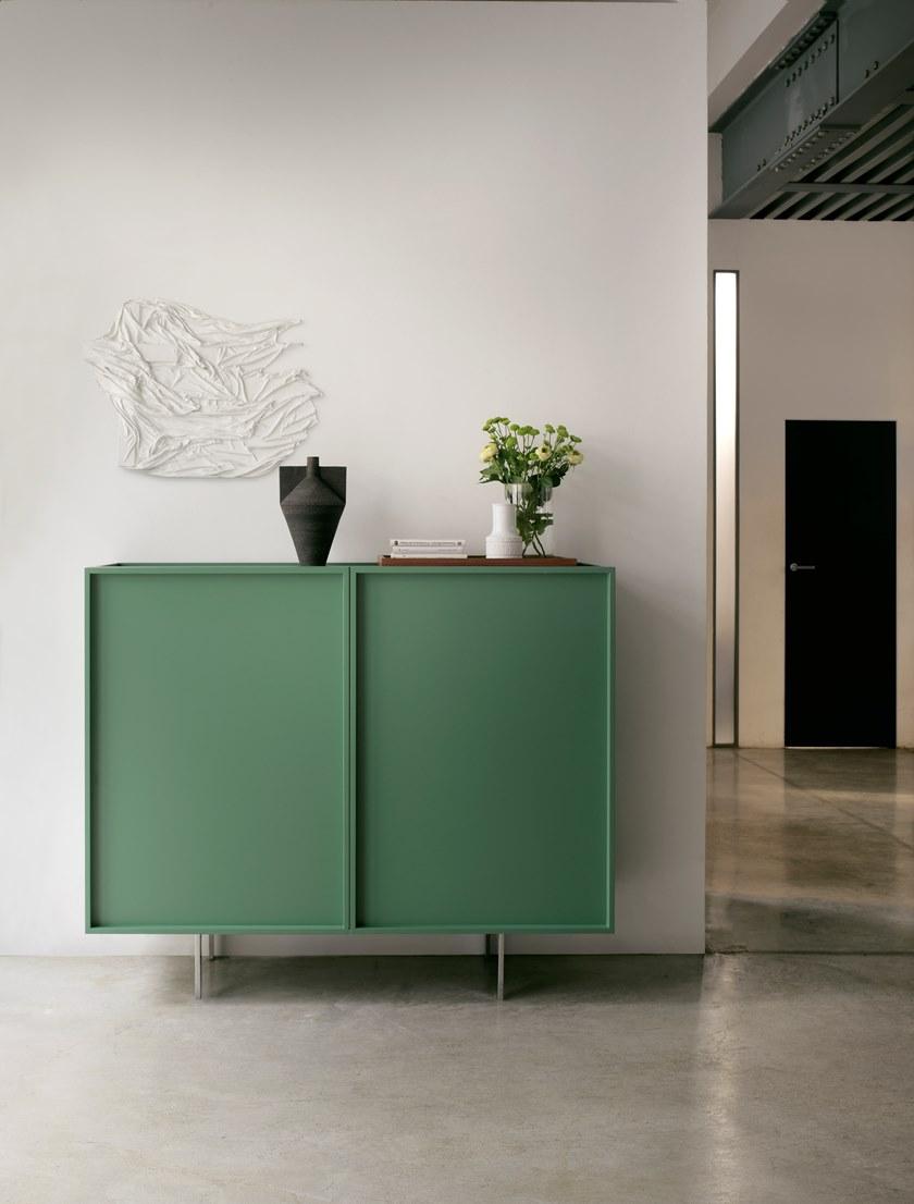 Cappellini Комод из фанерованной древесины с распашными дверцами Lochness sun-id-1493825 - Вид №2