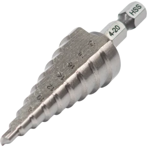 Ступенчатое сверло по металлу VIRA 4-20×75 мм 89377065