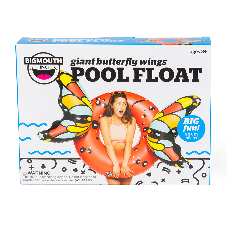 BMPF-0048 Круг надувной , butterfly wings - red BigMouth  - Вид №3