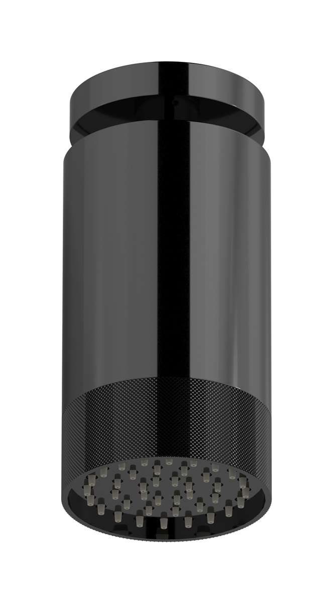 Верхний душ с Потолочный кронштейн WE ARE IB rr085cs_1 Black Chrome Spot