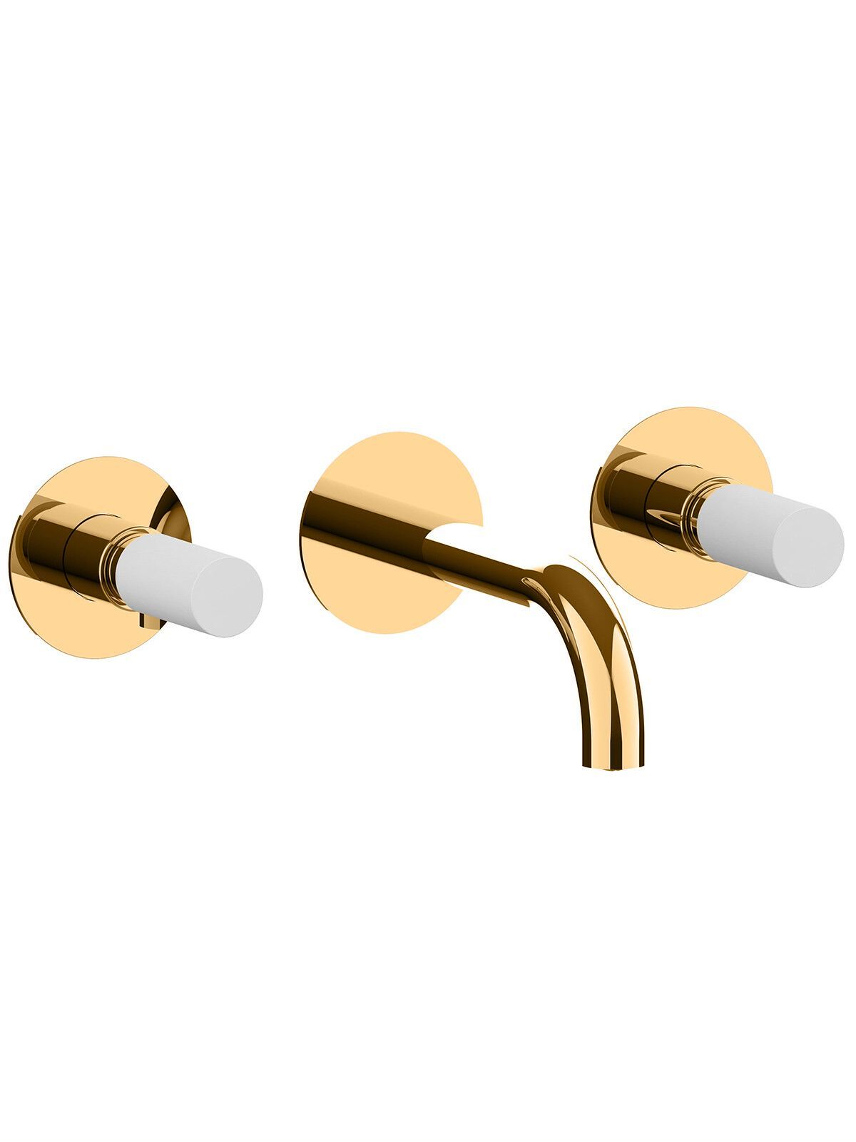 Настенный смеситель для раковины с 3 отверстиями без слива Rubinetterie Frattini Pepe XL ARCH-00037632 - Вид №12