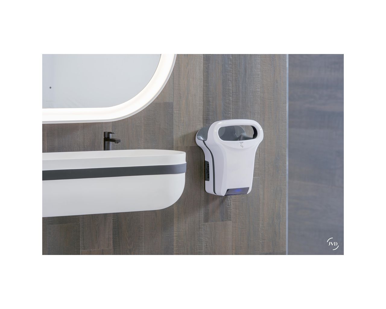 EIB301 Карманная сушилка для рук EXP'AIR, алюминий, белый Merida  - Вид №2