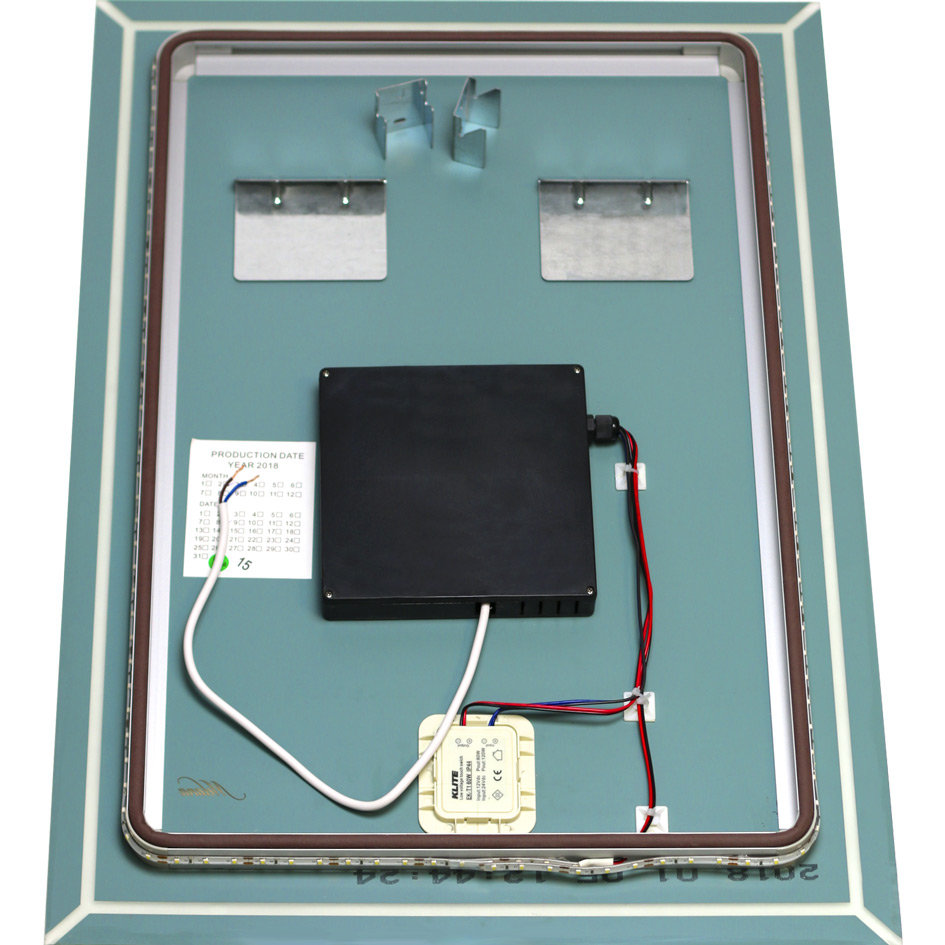 Зеркало с LED-подсветкой MELANA-6080 (MLN-LED005)  - Вид №2