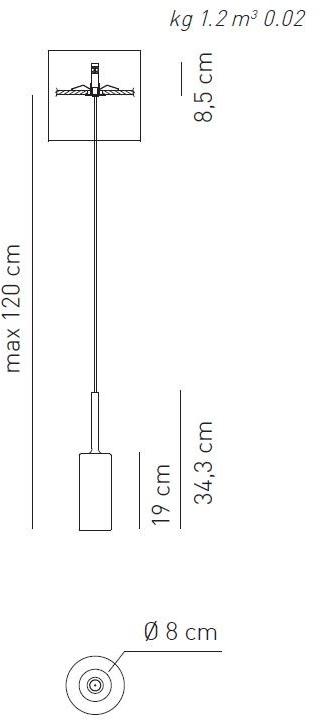 AXOLIGHT Подвесной светильник из галогенного кристалла Spillray sun-id-1416042 - Вид №13