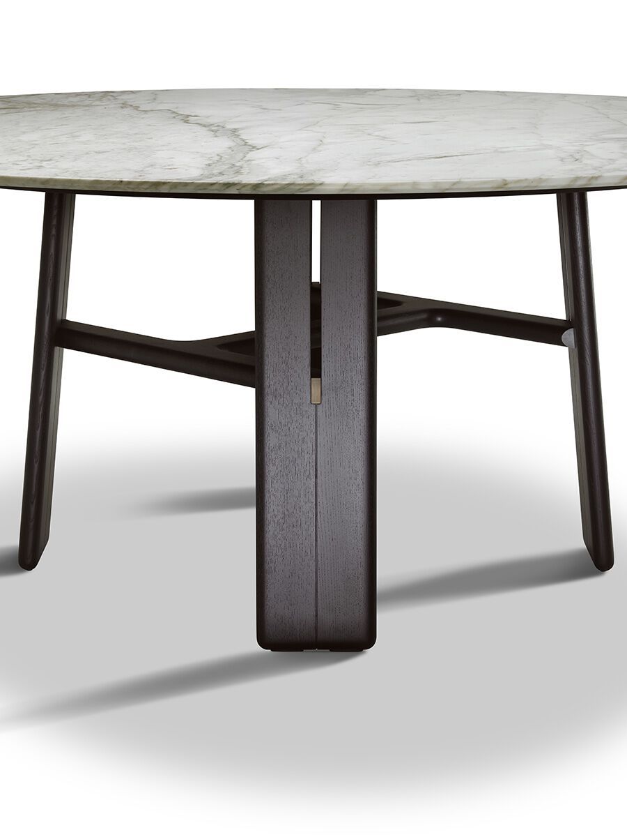 Мраморный обеденный стол Poltrona Frau коллекция-столы и стулья ARCH-00111210 - Вид №3