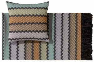MissoniHome Разноцветная вышитая клетка Glass fantasy