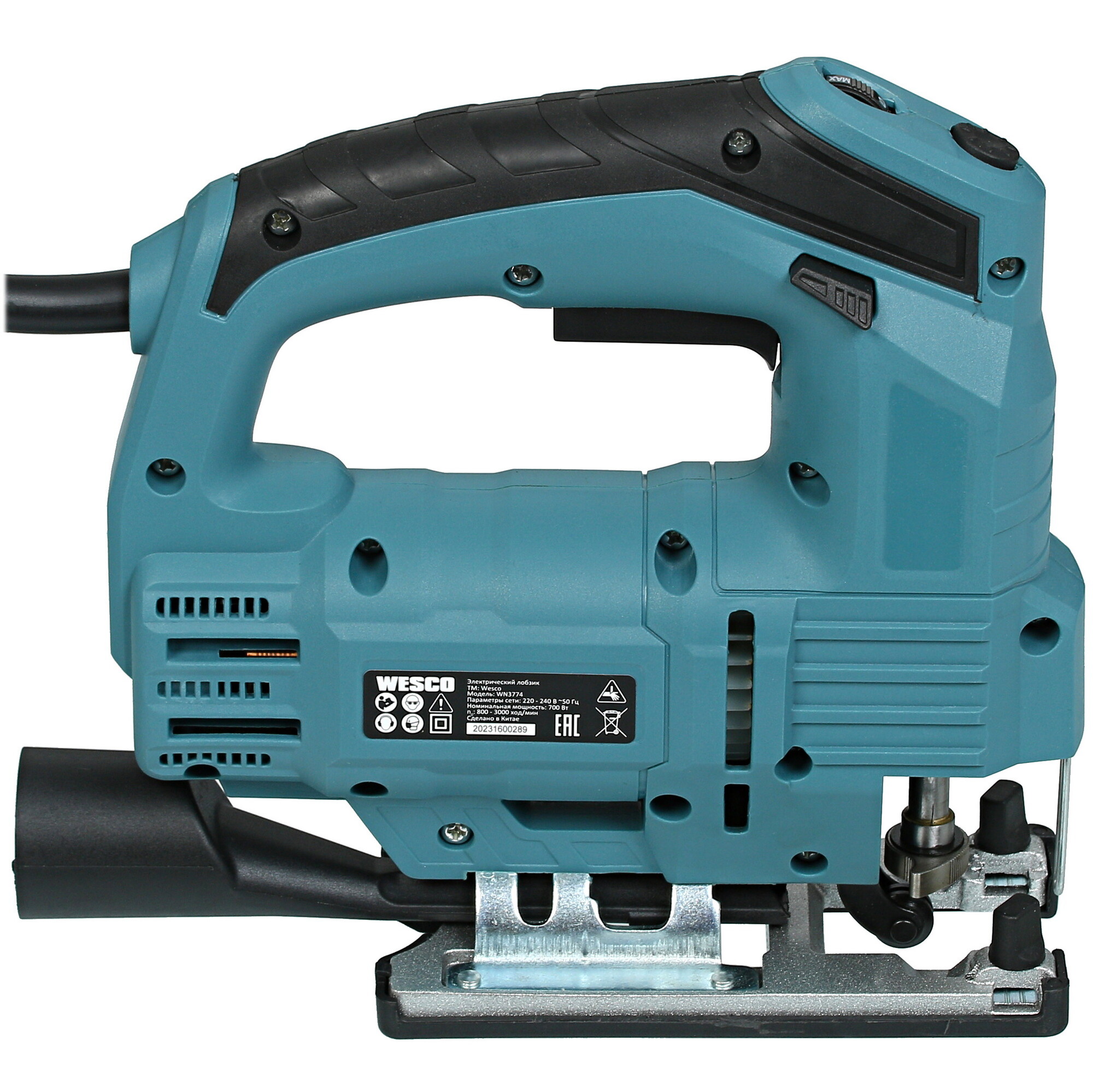 Электрический лобзик Wesco WN3774 5094331 STDN-0118181 - Вид №3