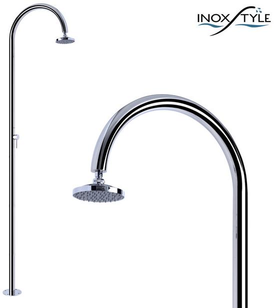 Inoxstyle Летний душ из нержавеющей стали Alba 01056 m - Вид №1