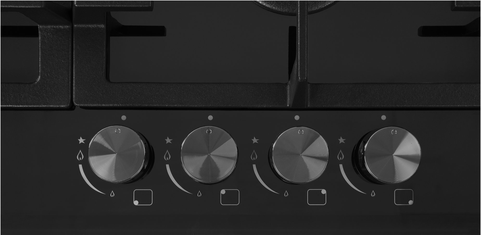 9021365 Газовая варочная поверхность HIBERG VM 60440 B STDN-0096386 - Вид №7