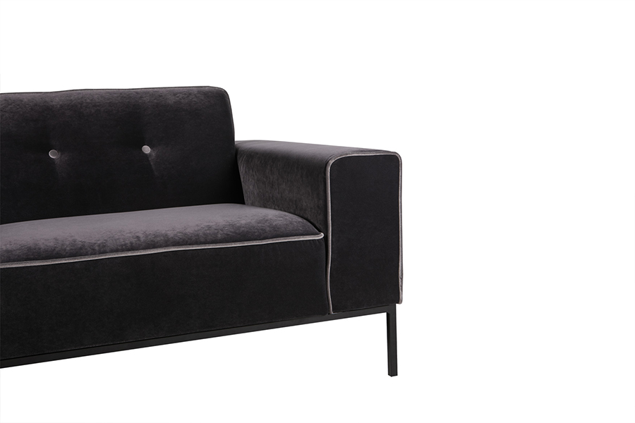Трехместный диван VILLE черный Sits S1706 - Вид №7