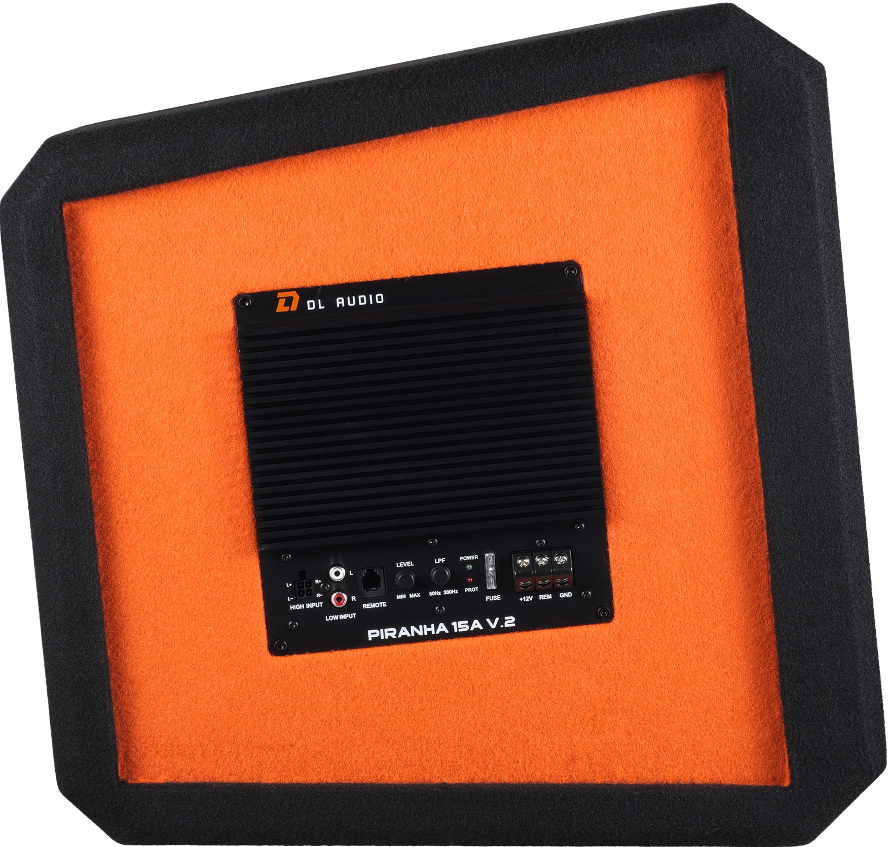 9285829 Автосабвуфер активный DL Audio Piranha 15A V.2 Black STDN-0135235 - Вид №3