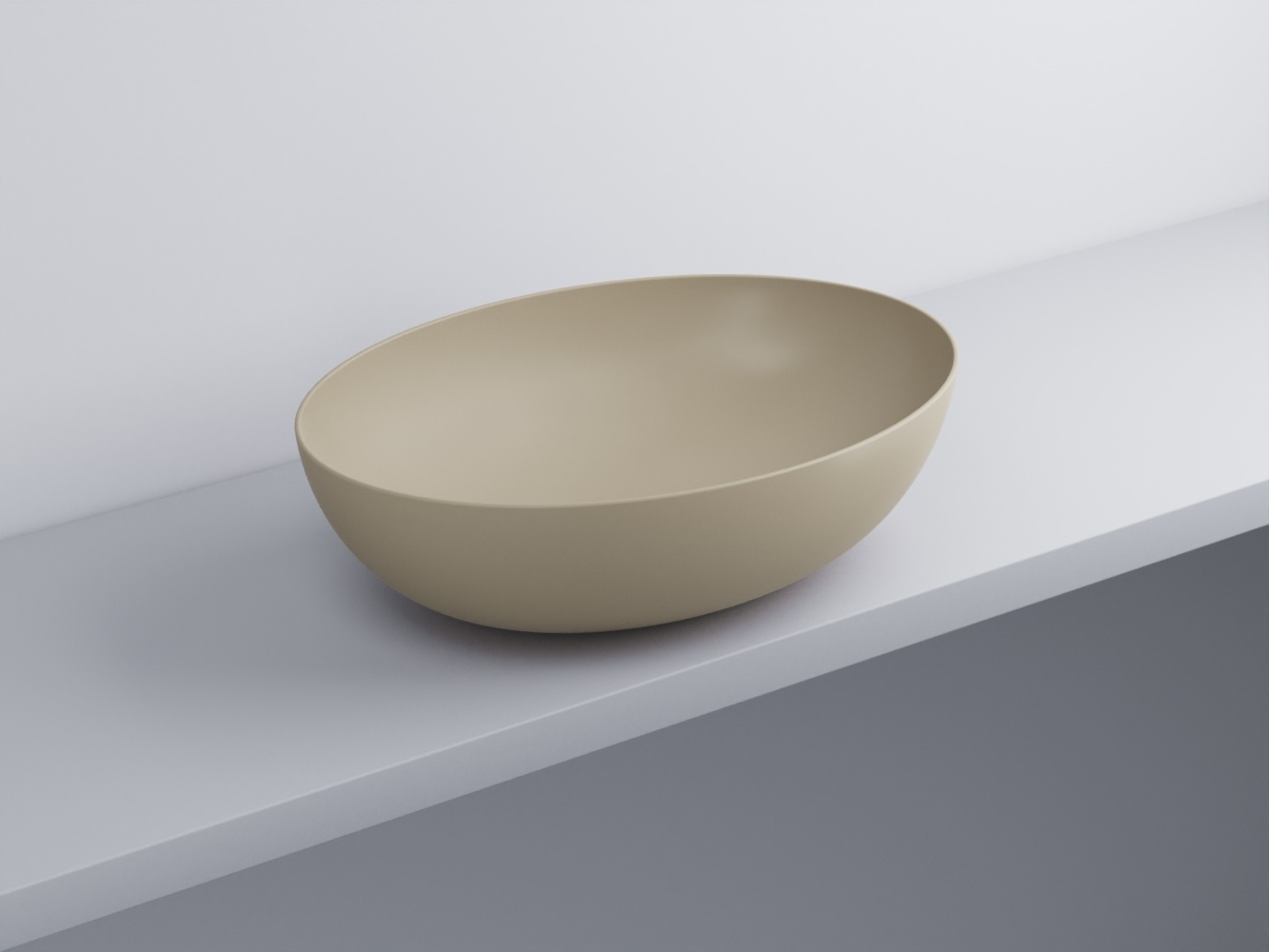 BAECO-AV Раковина овальный Eco 62 cielo Le Bacinelle Ceramica Cielo