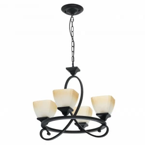 Подвесная люстра MW-Light Замок 249018304 MW-LIGHT ДИЗАЙНЕРСКИЕ, ЗАМОК 279671 Бежевый