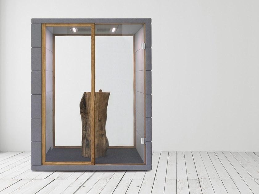 SilentLab Акустическая мультимедийная офисная будка из ткани sun-id-1466984 - Вид №3