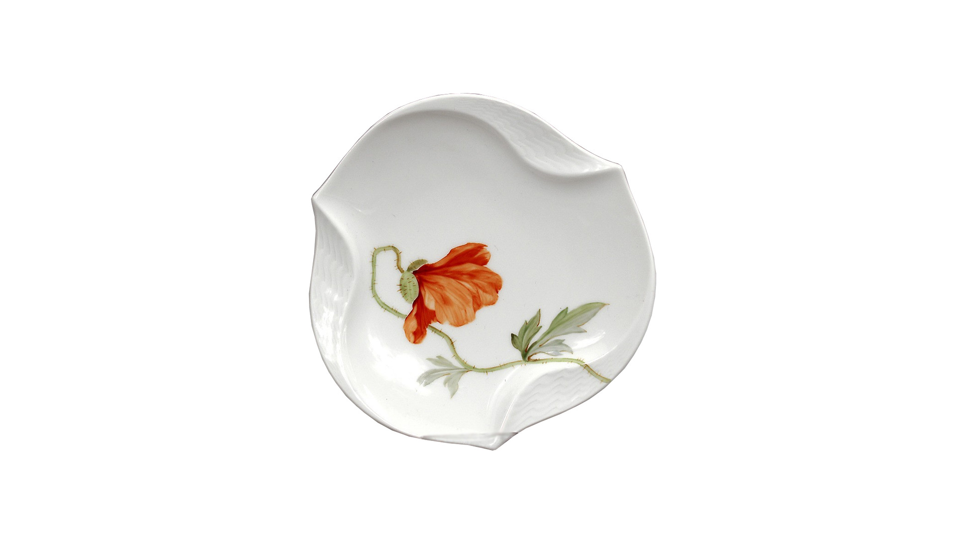 10629078 Meissen Сервиз чайный 6/24 "Игра волн, рельеф, маки" Фарфор  - Вид №5