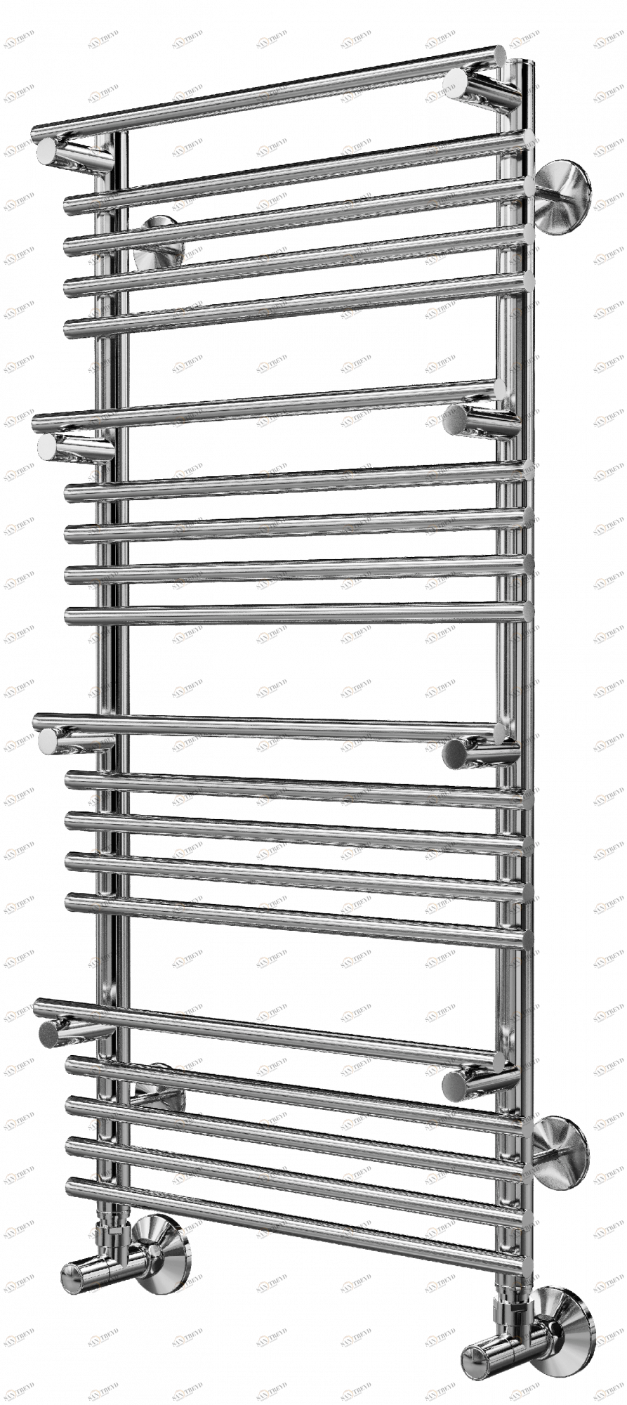 4620768888571 СТАНДАРТ Вента люкс П20 450х1006 (5+5+5+5) Полотенцесушитель TERMINUS Нержавеющая сталь